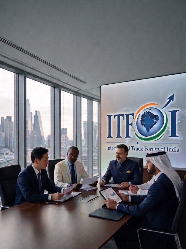 Official ITFOI delegation meeting in boardroom