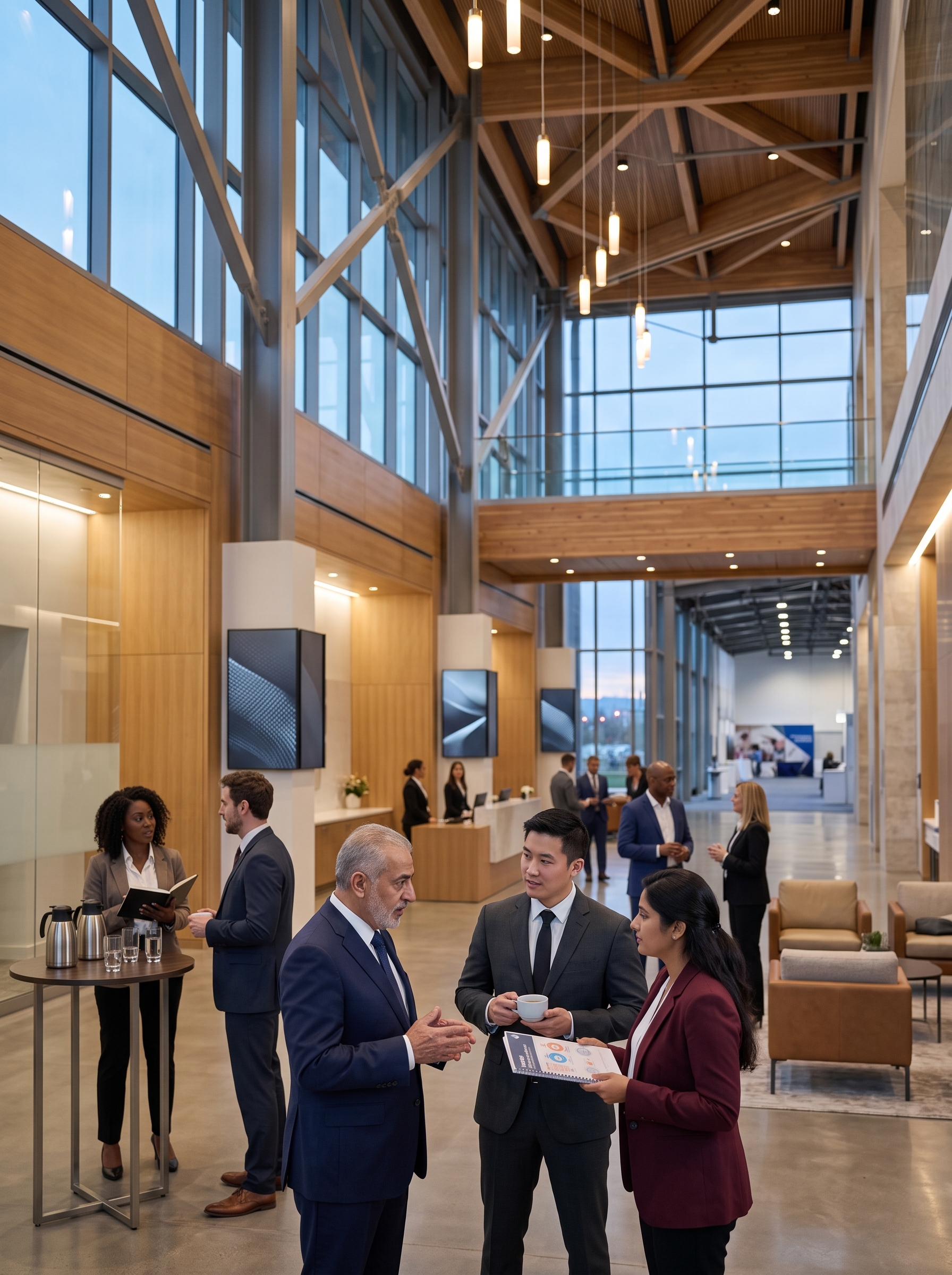 Official ITFOI membership - international business representatives networking at summit